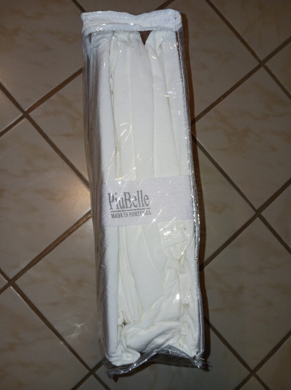 PiuBelle White 100% Cotton Queen Sheet Set - 4 Piece - Picture 6 of 7